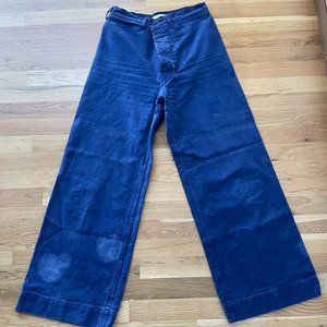 JESSE KAMM SAILOR PANTS NAVY - SMALL